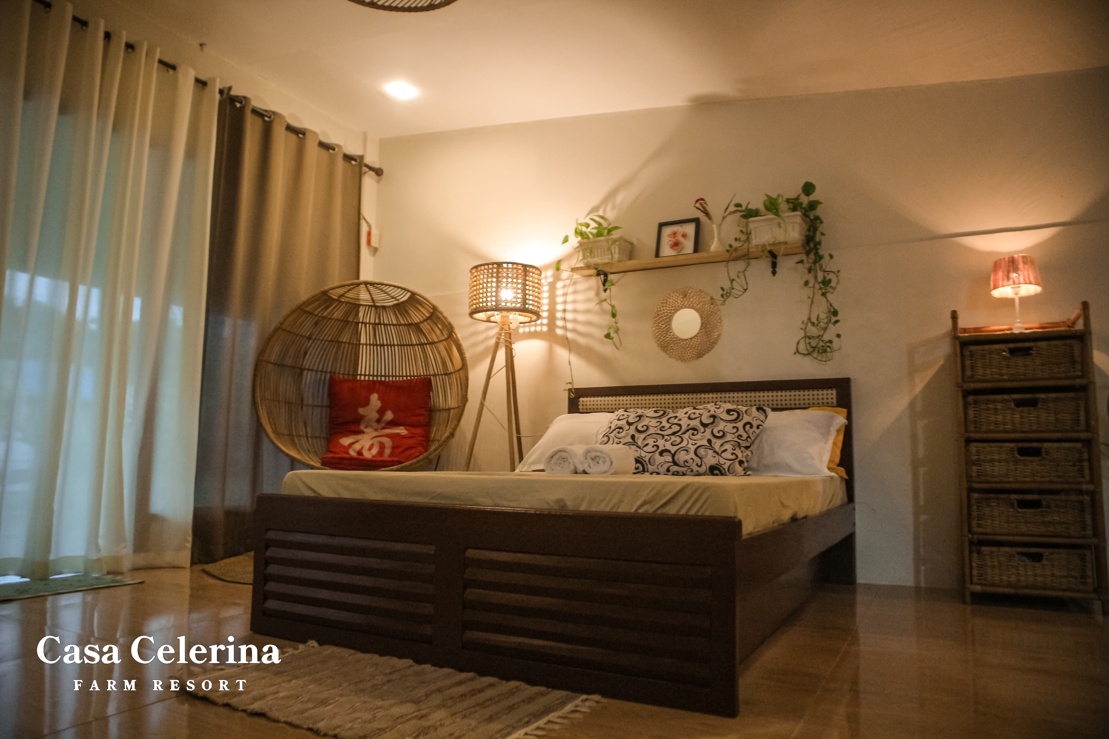 Casa Celerina villa bedroom